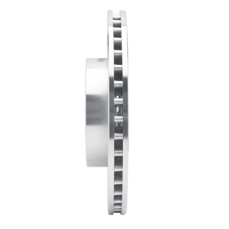 Cadillac CT5 Brake Rotor (1) - Front Right - R1 Concepts - Drilled & Slotted - Silver - `16-`25